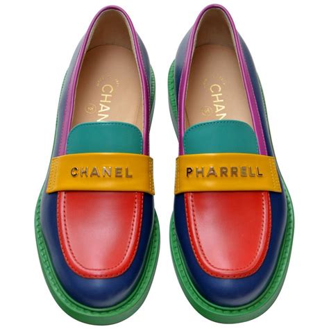 chanel pharrell shoes loafers.